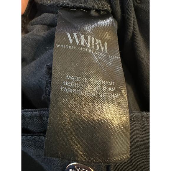 White House Black Market Mid Rise Straight Crop - Picture 3 of 9